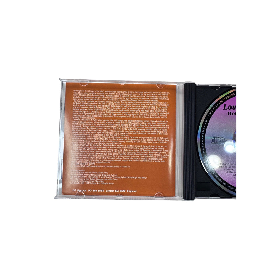 Louis Armstrong Hot Fives And Sevens 4 CD Set Remastered
