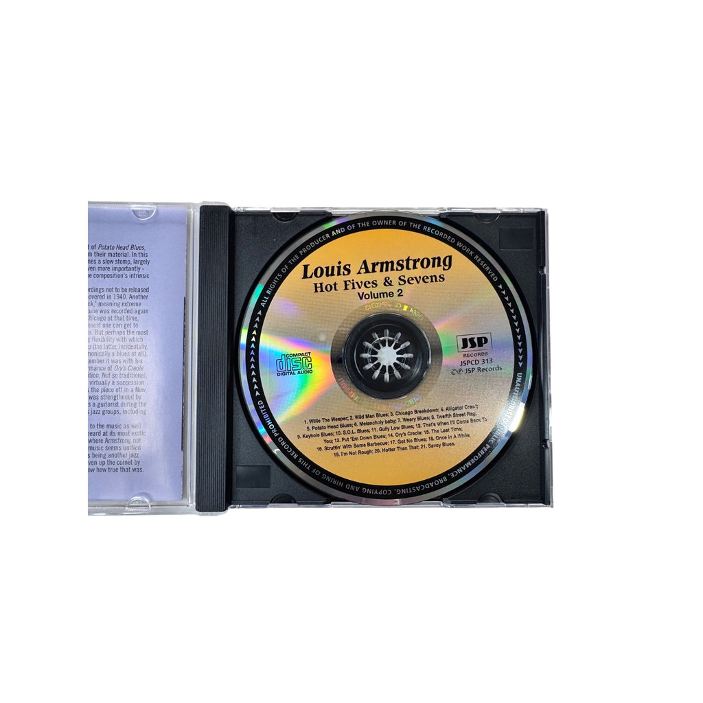 Louis Armstrong Hot Fives And Sevens 4 CD Set Remastered
