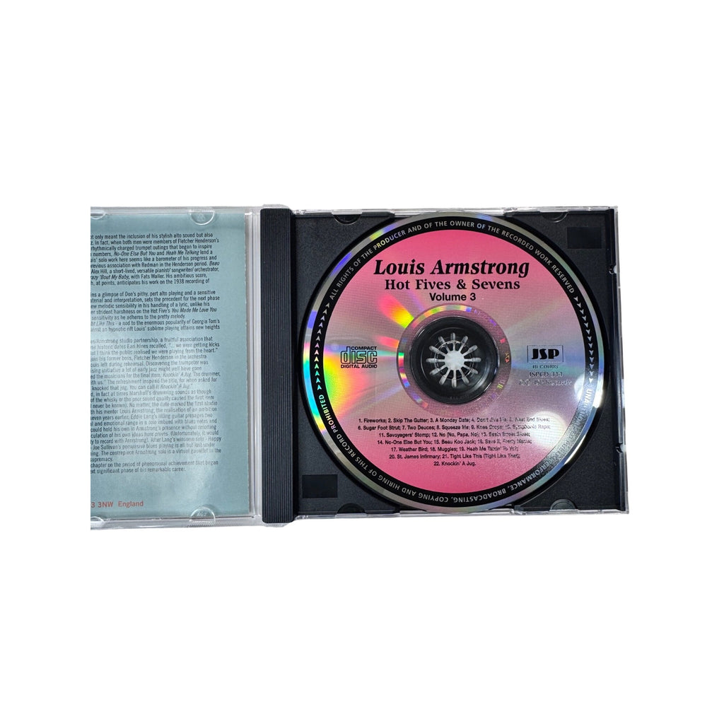 Louis Armstrong Hot Fives And Sevens 4 CD Set Remastered