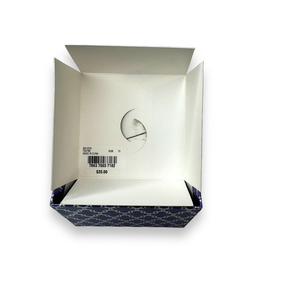 Macys Charter Club Brooch Silvertone Rhinestone New In Box