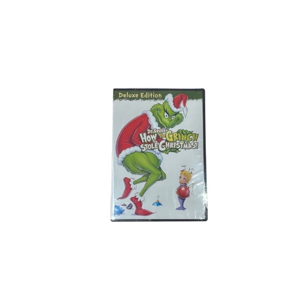 Dr Seuss How the Grinch Stole Christmas Deluxe Edition DVD Sealed