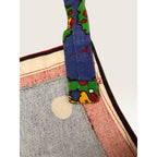 Concord Fabrics Holiday Apron Blue Snoopy Doghouse Snowman Handmade 2001