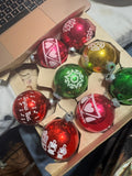 shiny brite set of 8