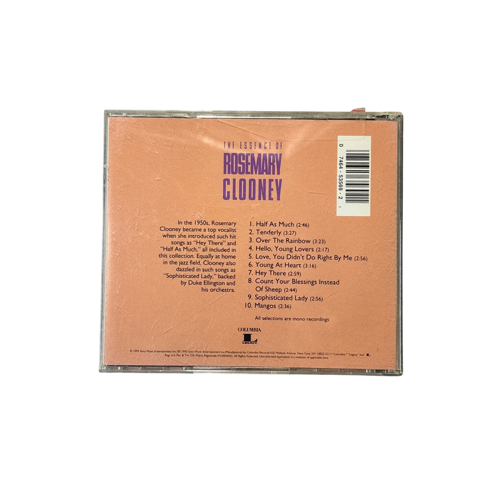 The Essence Of Rosemary Clooney CD 1997 Jazz Music Columbia Legacy