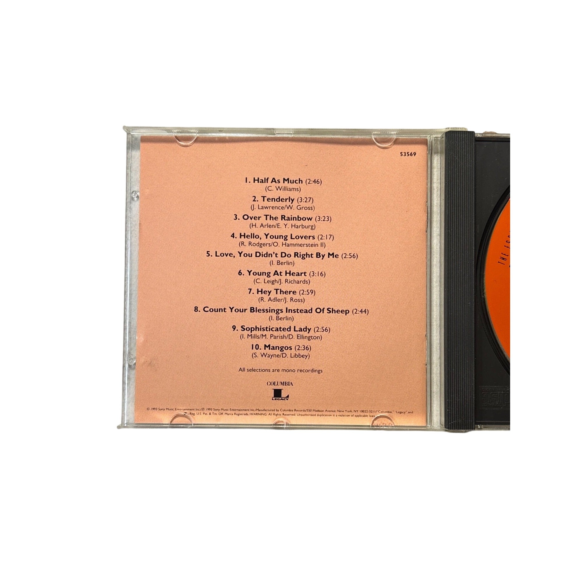 The Essence Of Rosemary Clooney CD 1997 Jazz Music Columbia Legacy