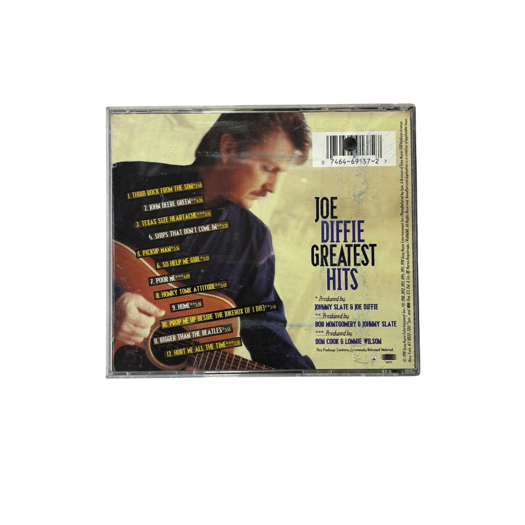 Joe Diffie Greatest Hits CD 1998 Country Music Album Vintage 90s