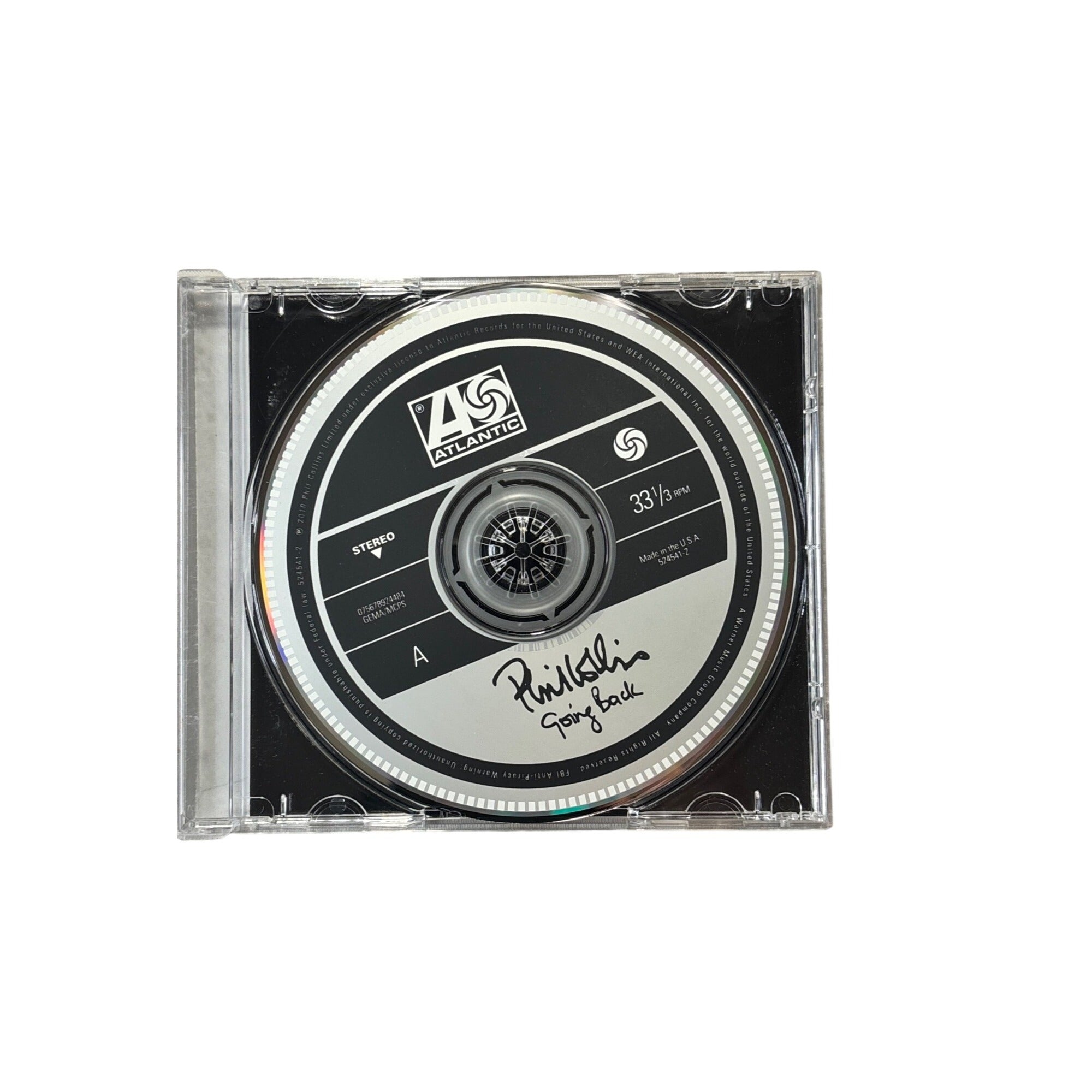Phil Collins Going Back 2010 CD Release Motown Covers Soul Music Album
