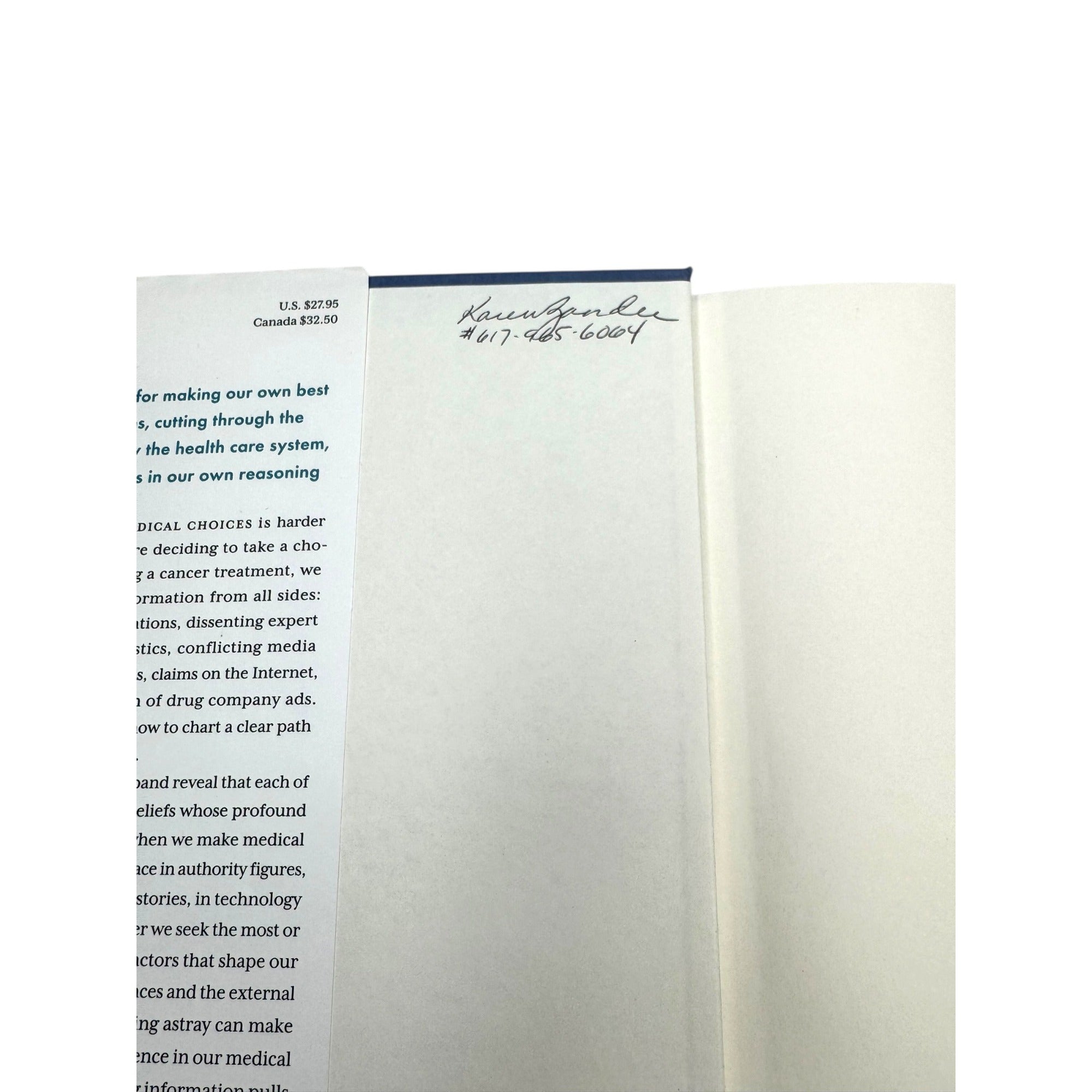 Your Medical Mind How To Decide What Is Right For You By Groopman Hartzband Book