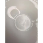 Westmoreland Milk Glass Paneled Grape Pitcher Creamer 4.5 Inch UV Glow