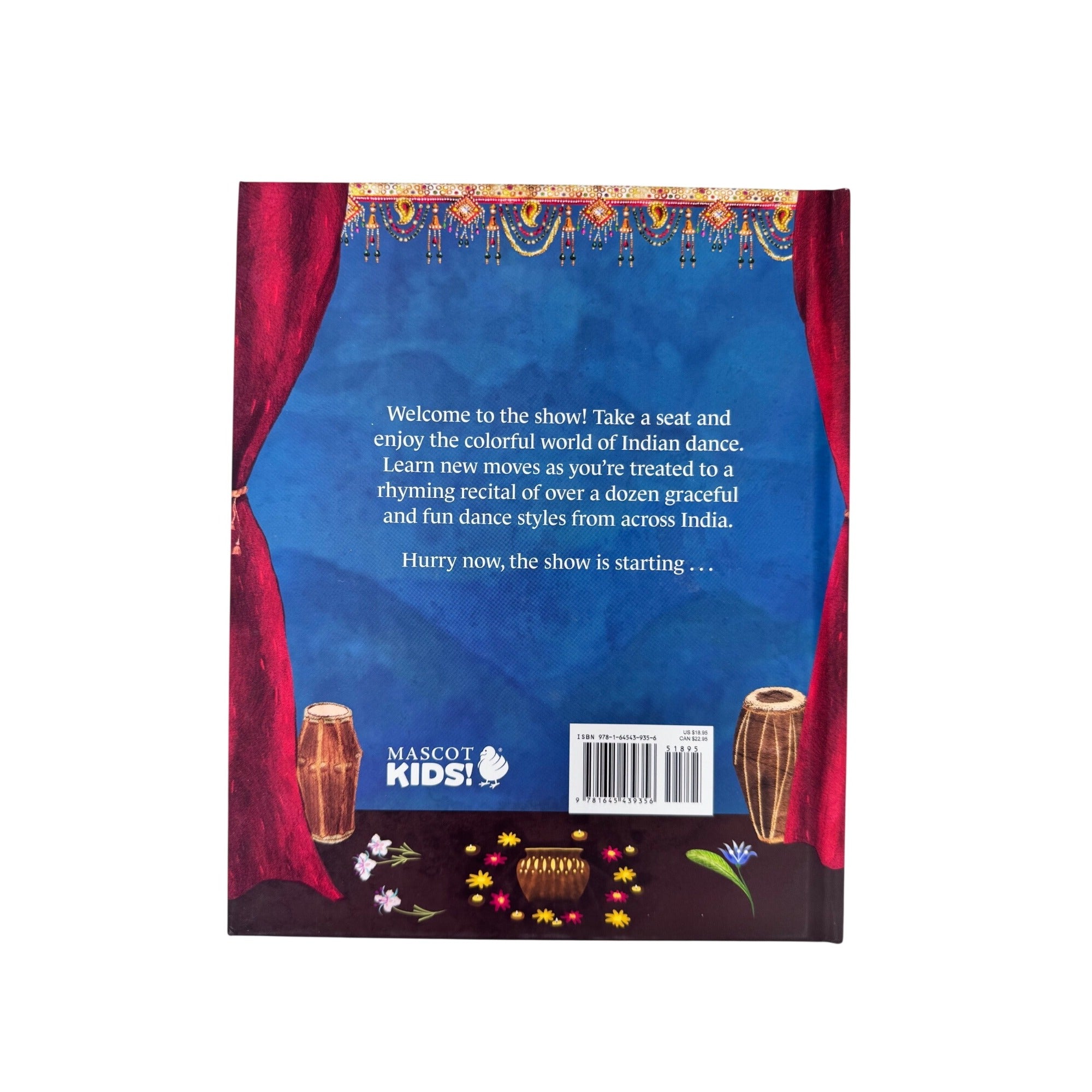 The Indian Dance Show Radhika Sen 2022 Hardcover Childrens Cultural Picture Book
