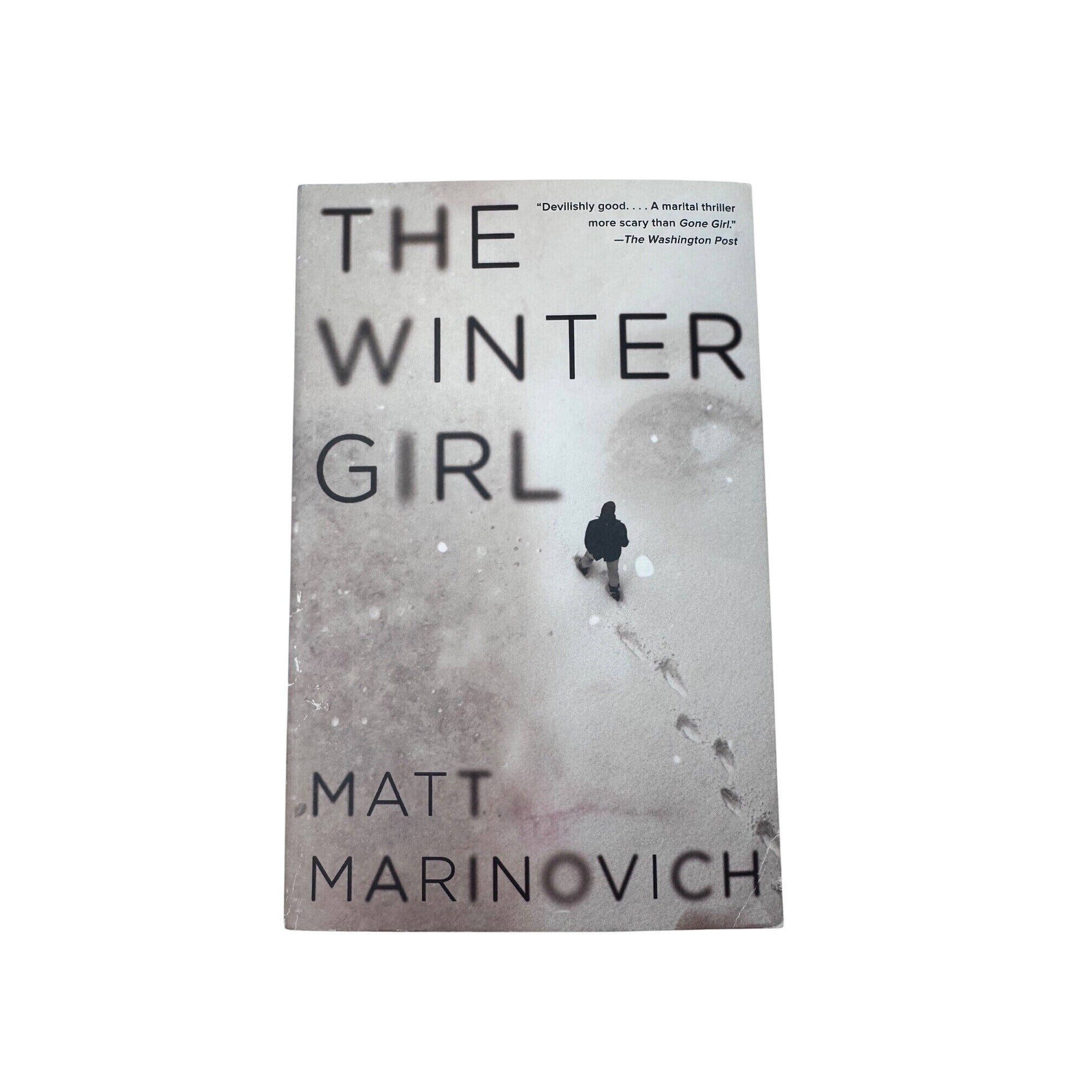 The Winter Girl Matt Marinovich Paperback Book 2016 Thriller