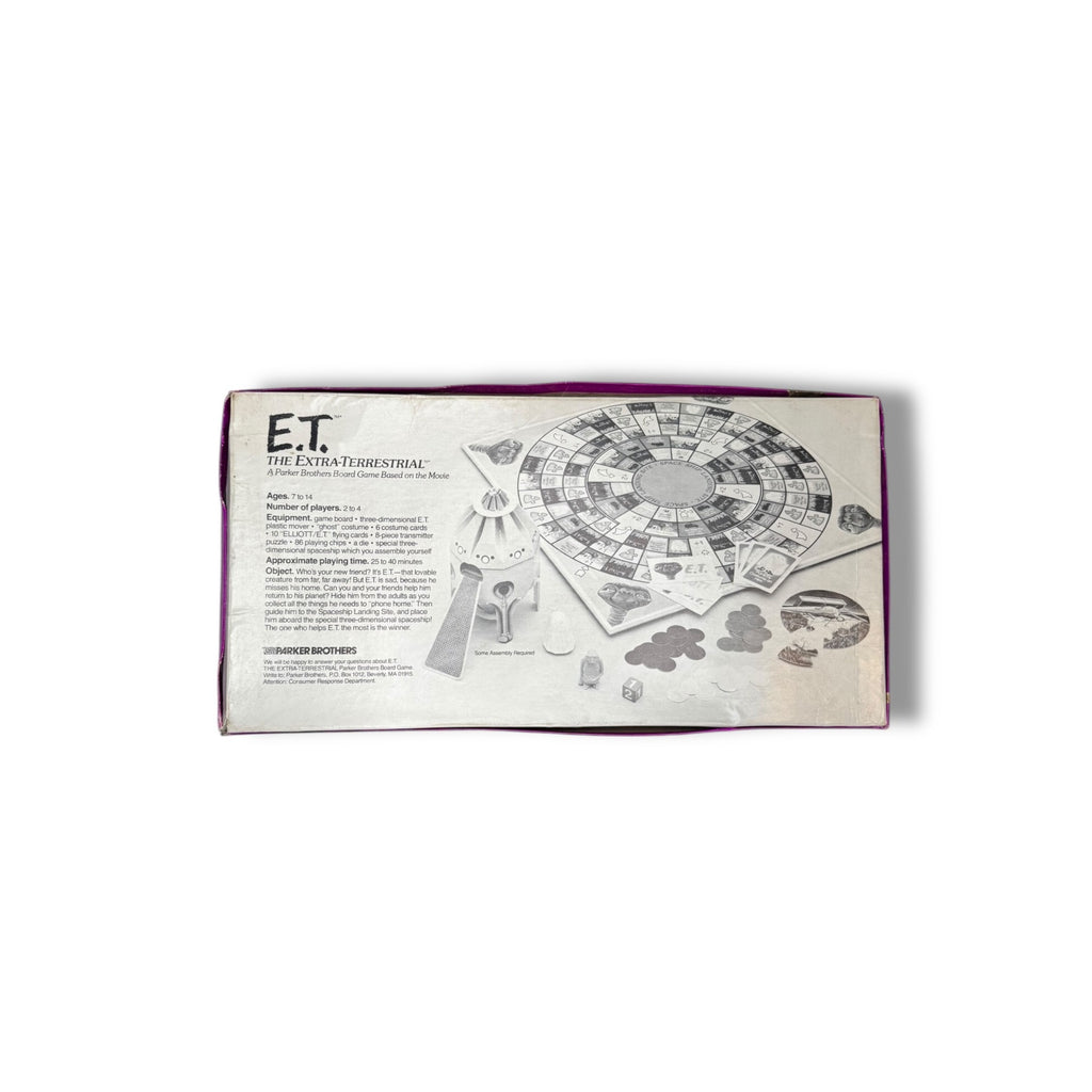 E.T. The Extra-Terrestrial Board Game 1982 Parker Brothers Complete