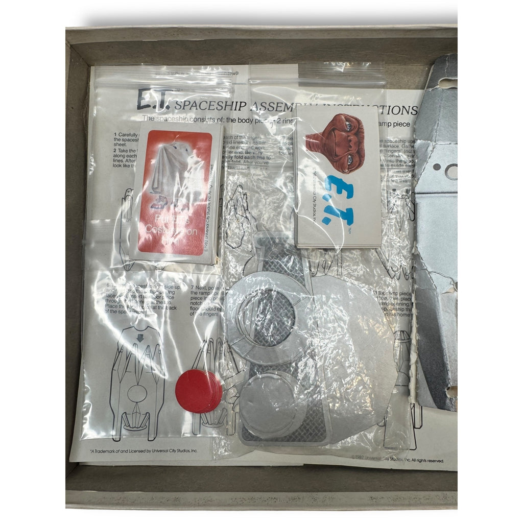 E.T. The Extra-Terrestrial Board Game 1982 Parker Brothers Complete