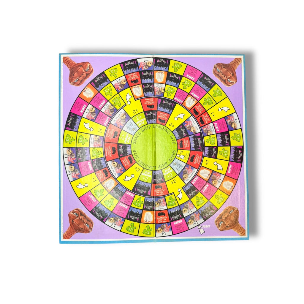 E.T. The Extra-Terrestrial Board Game 1982 Parker Brothers Complete