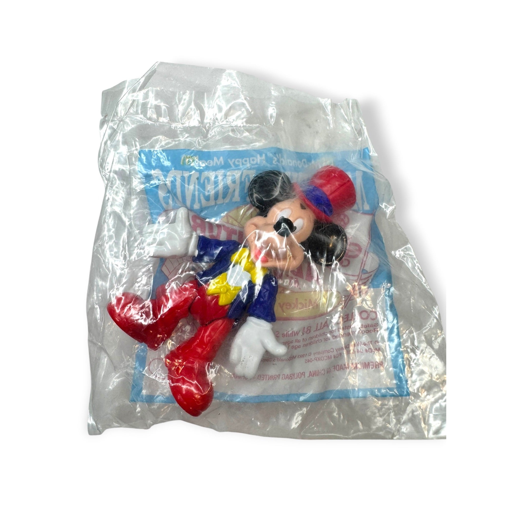 Vintage McDonalds Happy Meal Toys Disney Mickey & Friends Epcot Adventure