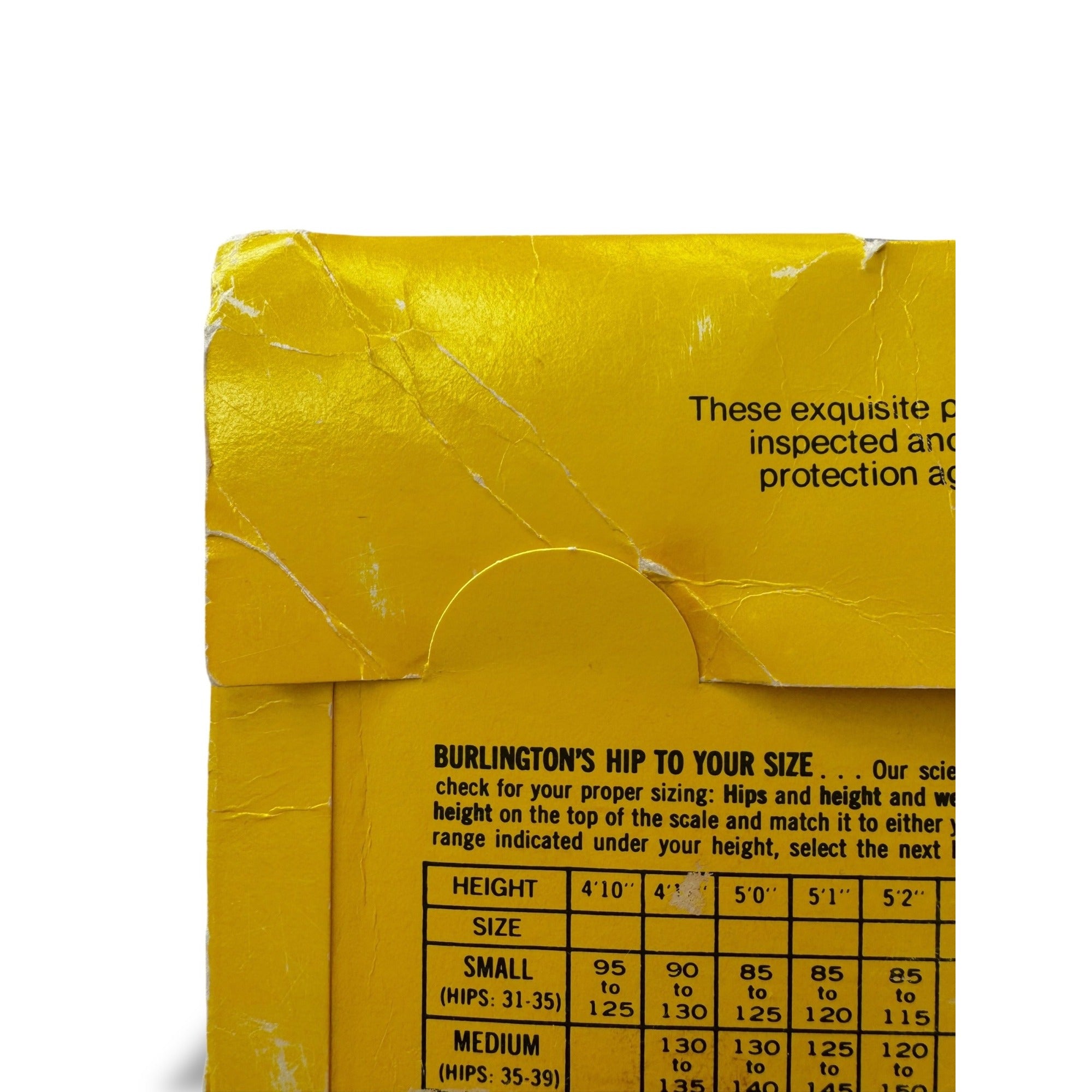 Vintage Burlington Sheer Pantyhose Off White Medium Discontinued USA Made