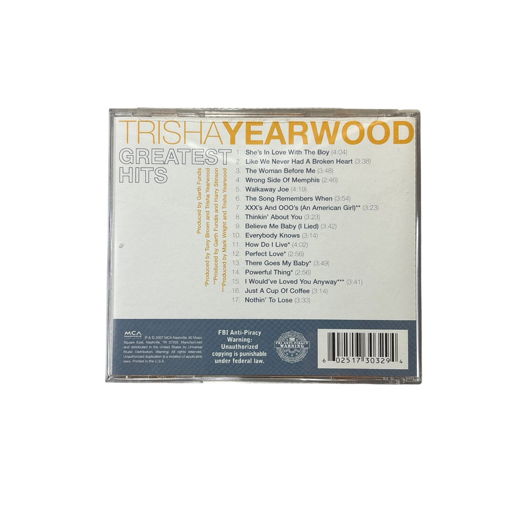 Trisha Yearwood Greatest Hits CD 2007 Nashville Country Music