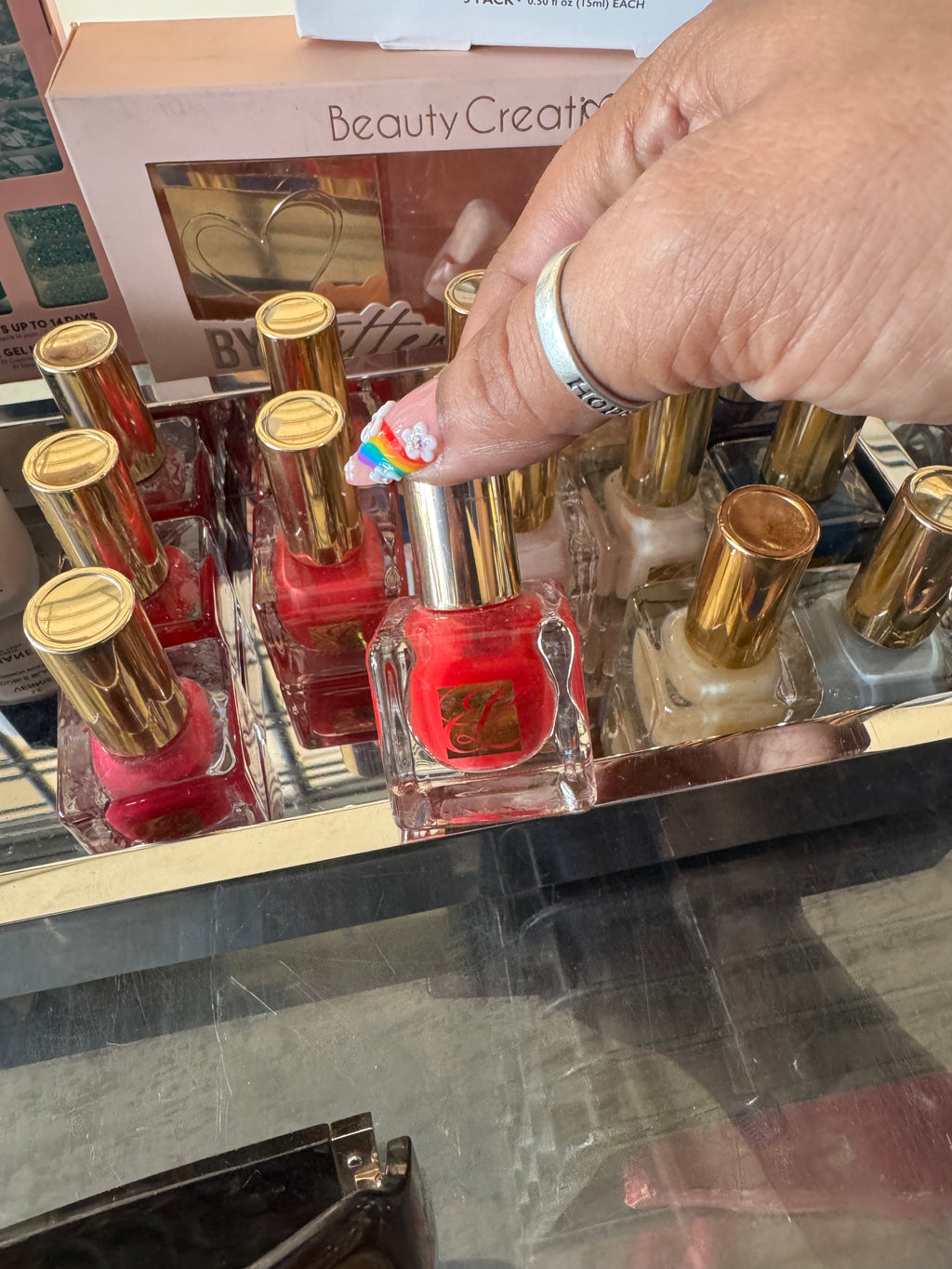 Estée Lauder nail lacquer