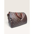 Louis Vuitton Monogram Canvas Speedy 30 Handbag Tote 1980s Vintage Authenticated