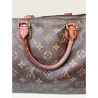 Louis Vuitton Monogram Canvas Speedy 30 Handbag Tote 1980s Vintage Authenticated
