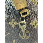 Louis Vuitton Monogram Canvas Speedy 30 Handbag Tote 1980s Vintage Authenticated
