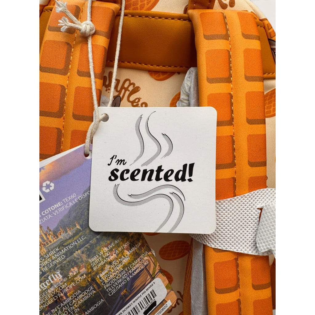 Loungefly Shrek Donkey Waffle Scented Mini Backpack Bag Hard Tag New
