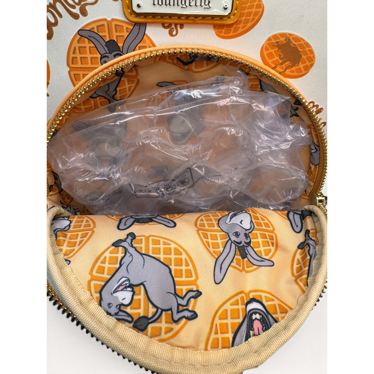 Loungefly Shrek Donkey Waffle Scented Mini Backpack Bag Hard Tag New