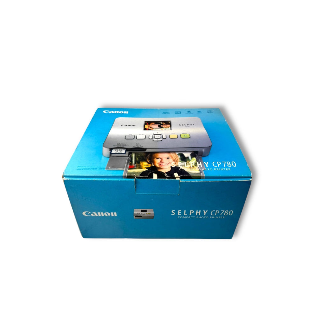 Canon Selphy CP780 Compact Photo Printer Box Accessories