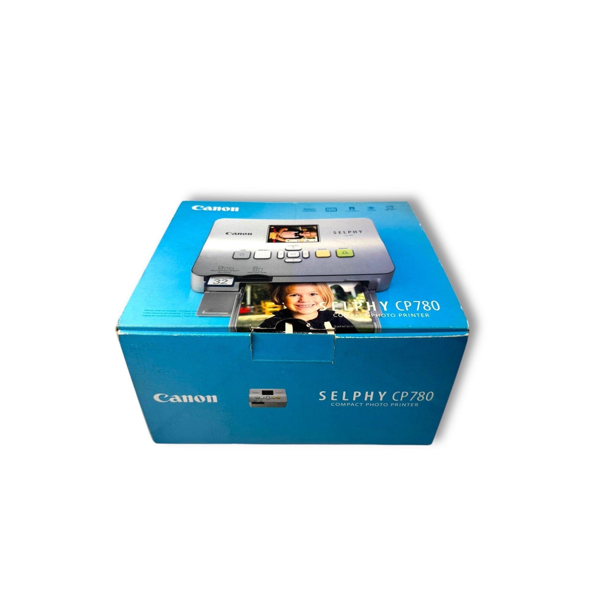 Canon Selphy CP780 Compact Photo Printer Box Accessories