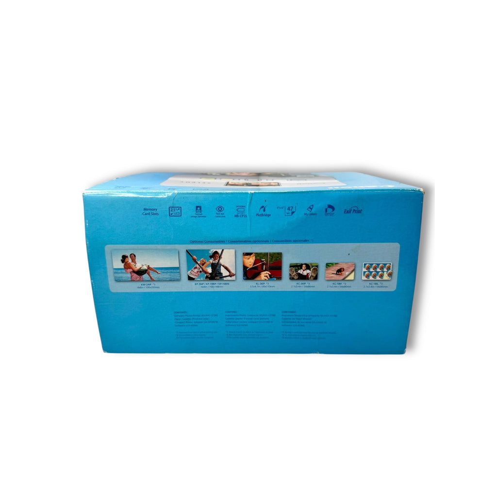 Canon Selphy CP780 Compact Photo Printer Box Accessories