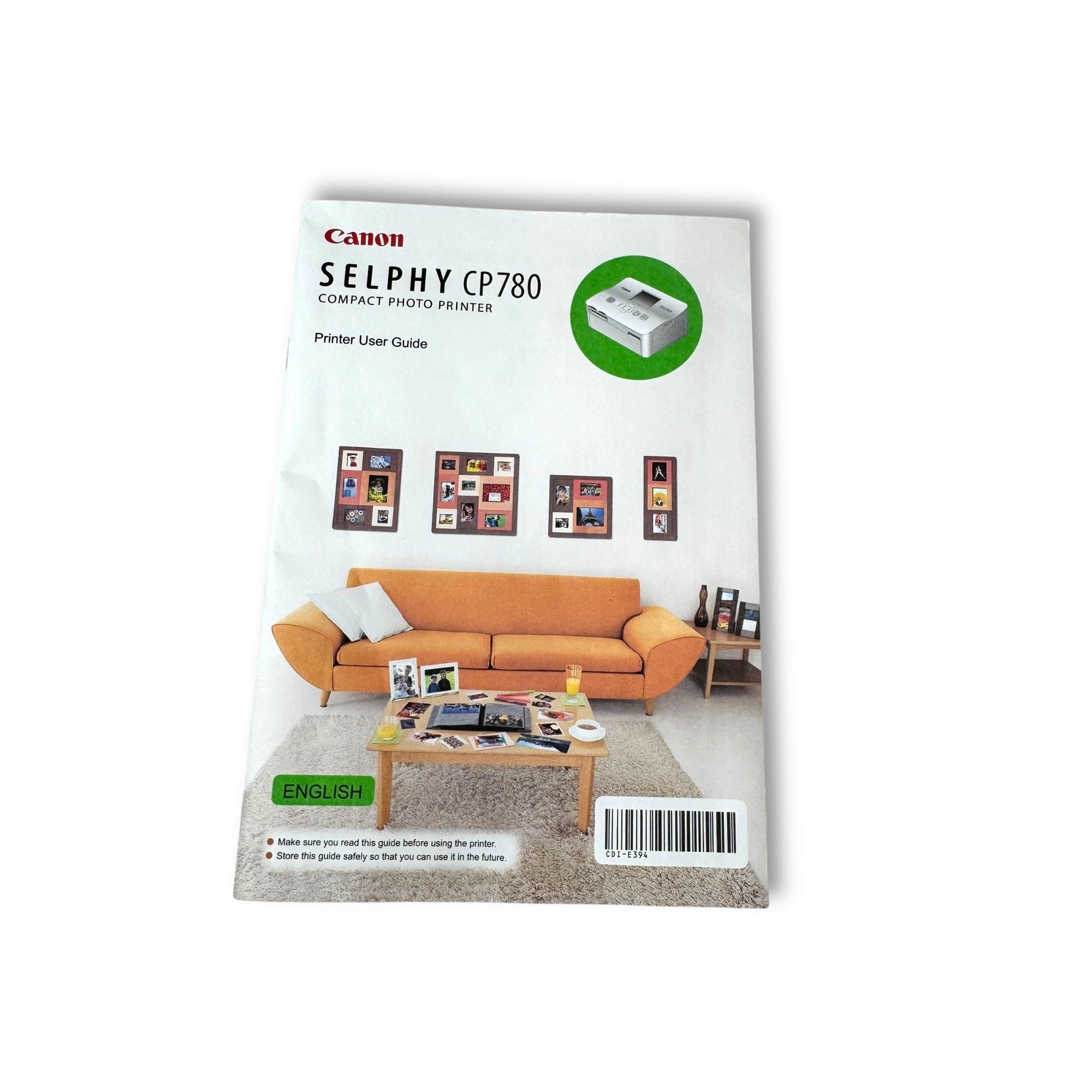 Canon Selphy CP780 Compact Photo Printer Box Accessories