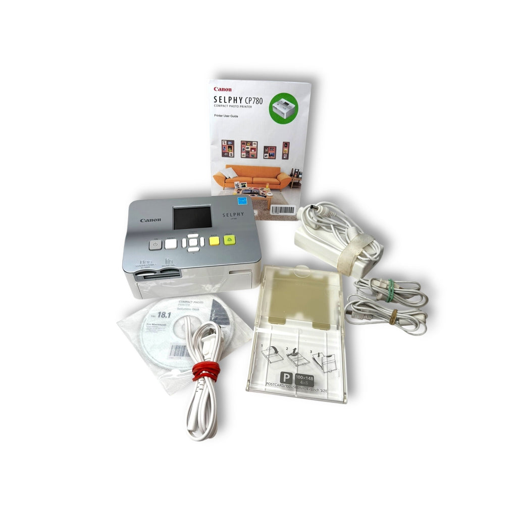 Canon Selphy CP780 Compact Photo Printer Box Accessories