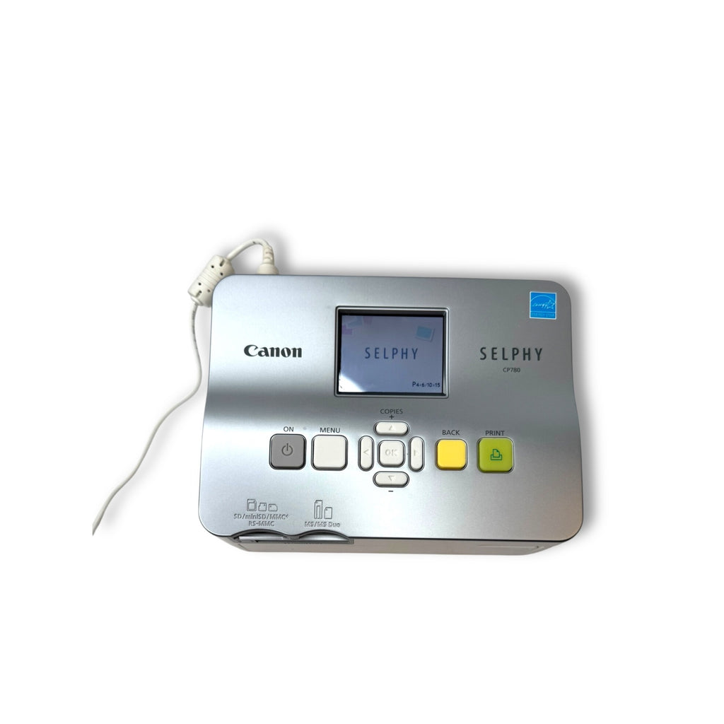 Canon Selphy CP780 Compact Photo Printer Box Accessories