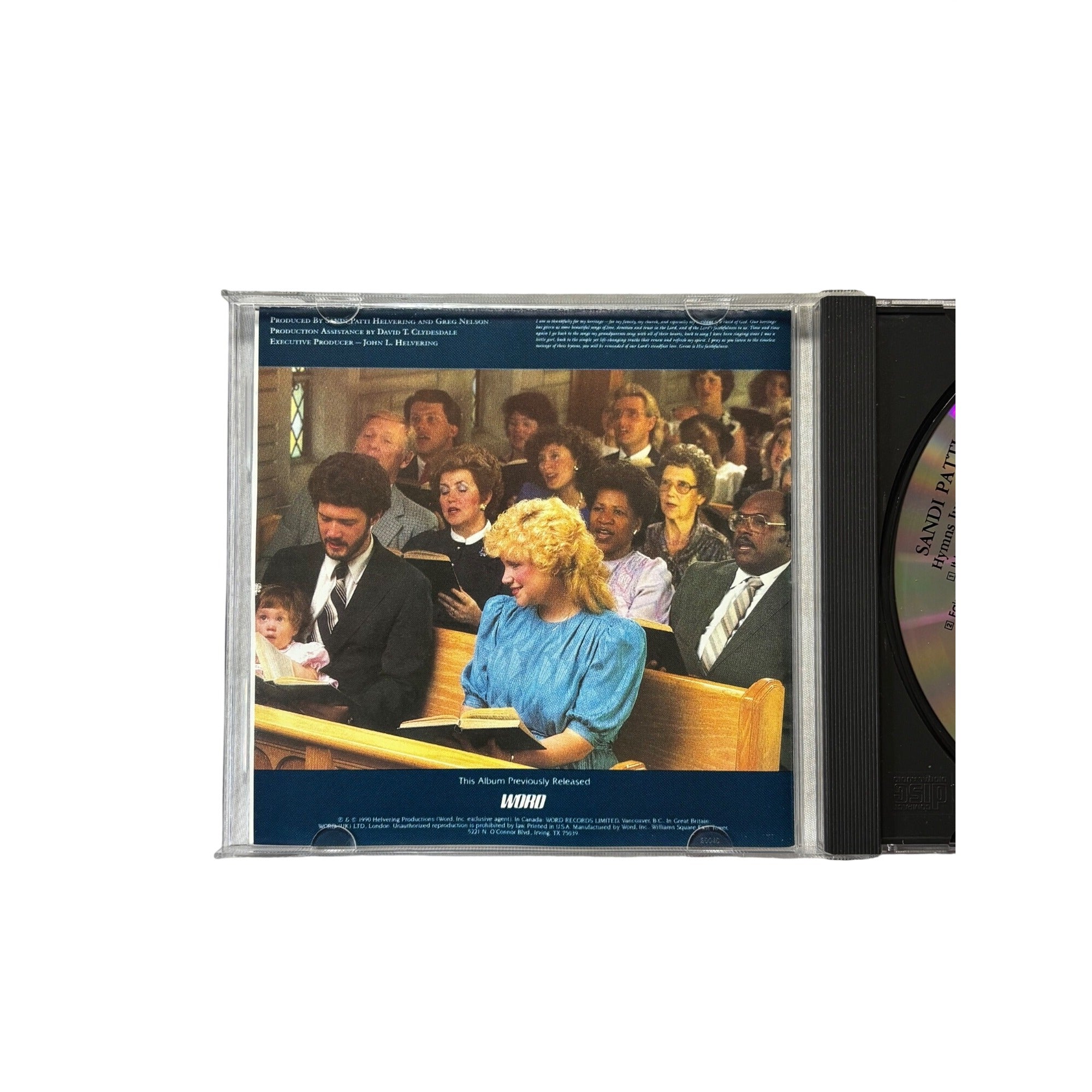 Sandi Patti Hymns Just For You CD 1990 Christian Gospel Music Vintage 90s