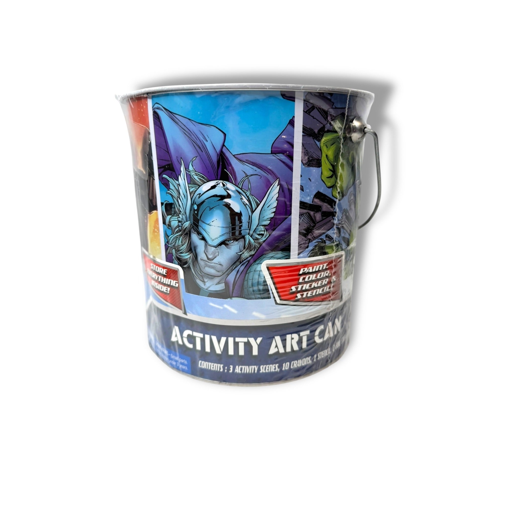 Marvel Avengers Activity Art Can