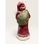 Home for the Holidays 10 Inch Folk Art Santa Figurine with Sled