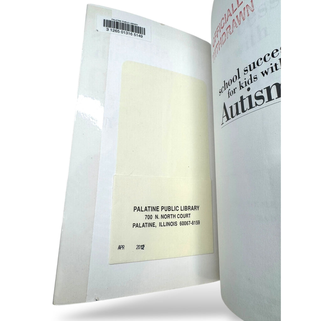 School Success For Kids With Autism Book by Egel Holman Barthold PHD