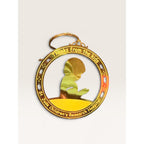 Lillian Vernon Gold Tone Metal Christmas Ornaments Set of 4 80s
