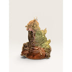 Lillian Vernon Gold Tone Metal Christmas Ornaments Set of 4 80s