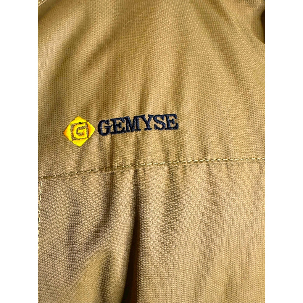 GEMYSE Men’s Waterproof Insulated Winter Ski Jacket Size M Olive‑Brown