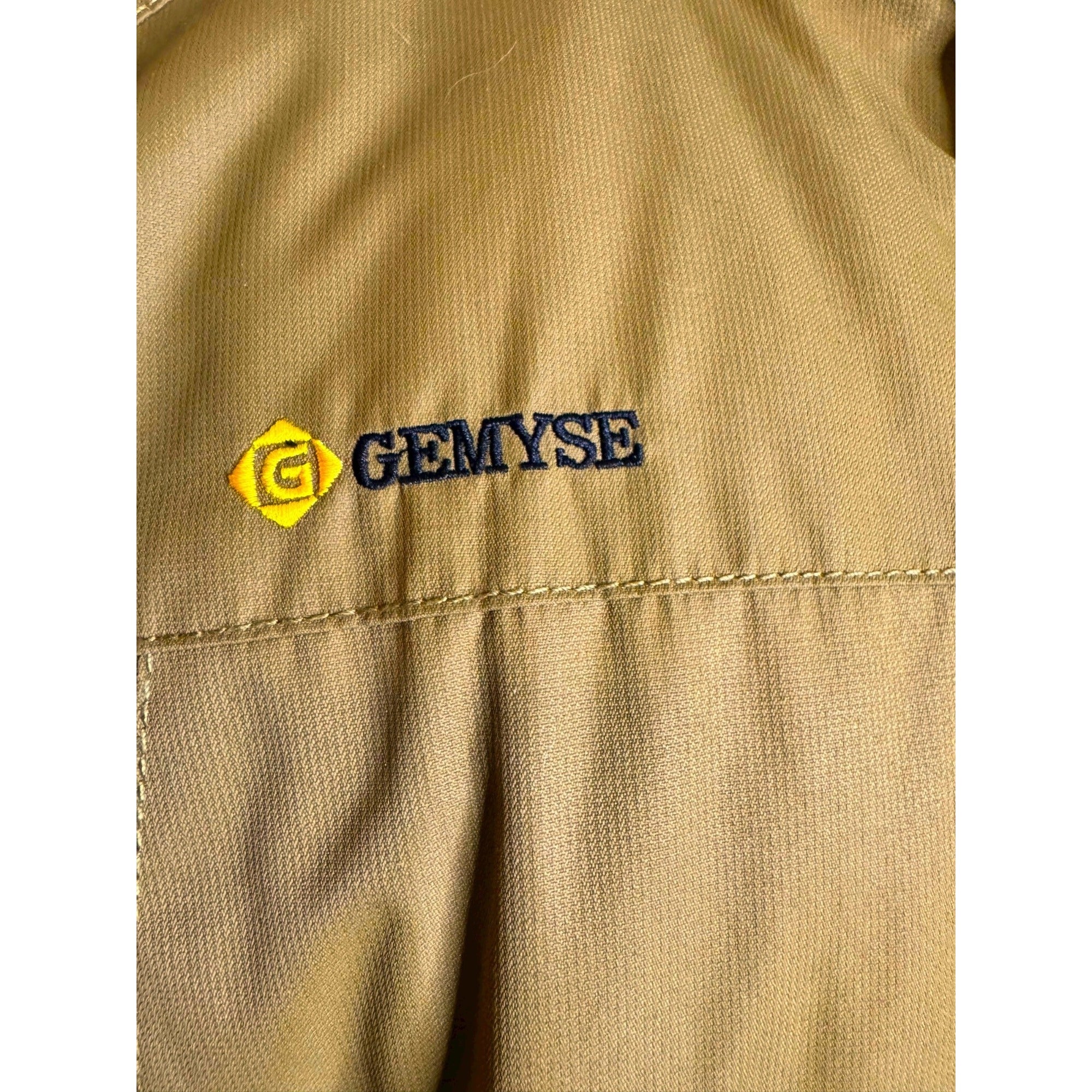 GEMYSE Men’s Waterproof Insulated Winter Ski Jacket Size M Olive‑Brown