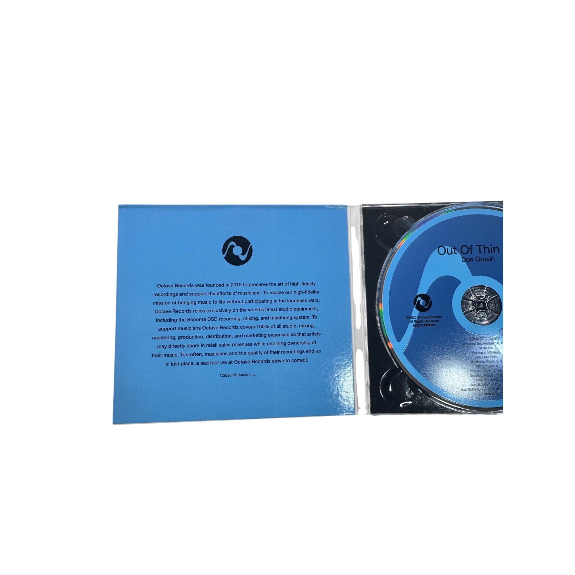Don Grusin Out Of Thin Air Super Audio CD 2020 SACD Jazz Music