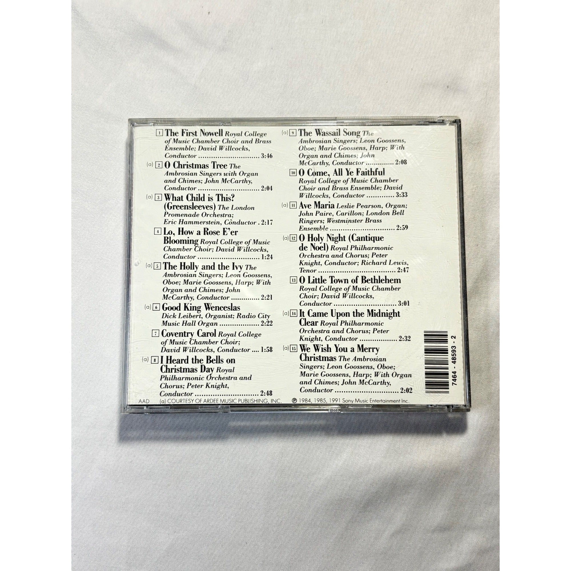 Christmas Favorites CD 1991 Royal Philharmonic Orchestra Sony Music Holiday