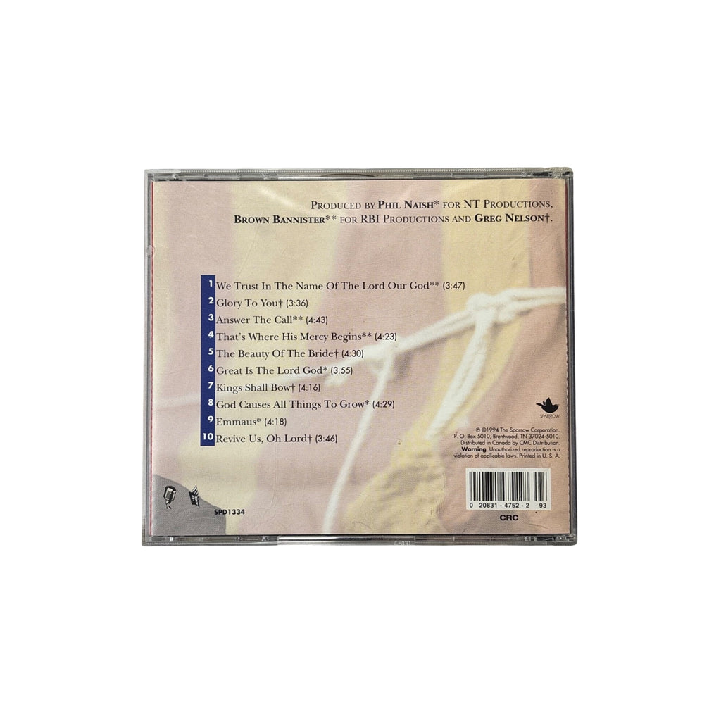 Steve Green Where Mercy Begins 1994 Sparrow Records Christian CD