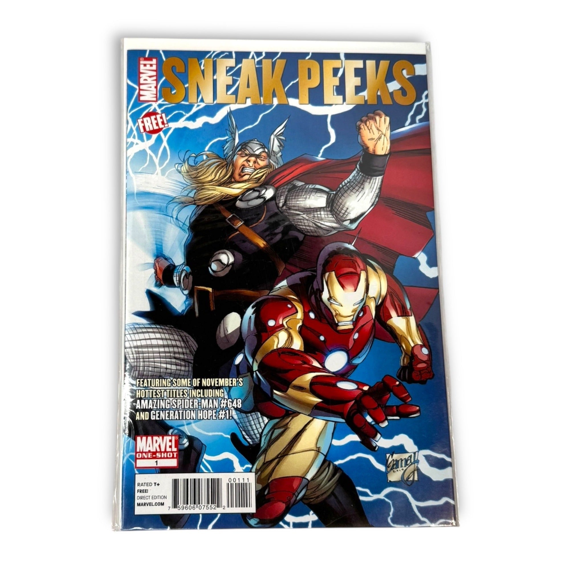 Marvel Sneak Peeks Comic Featuring Thor & Iron Man