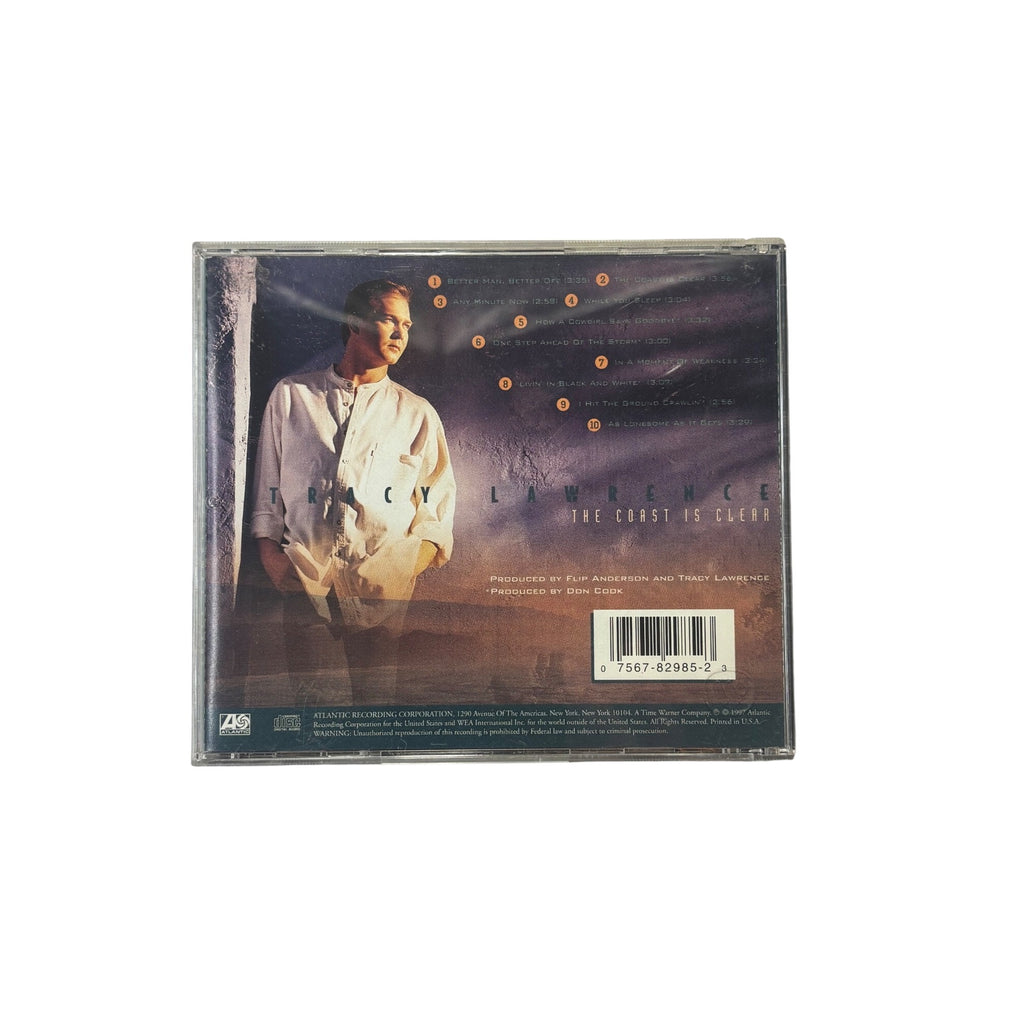 Tracy Lawrence The Coast Is Clear 1997 CD Album Country Music Hits Vintage