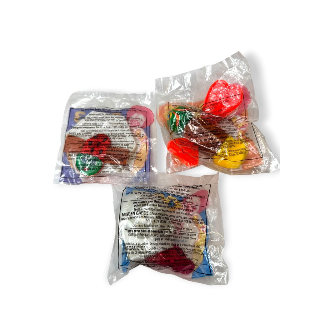 Mcdonalds Happy Meal Toys Eric Carle Sealed Vintage 1990s