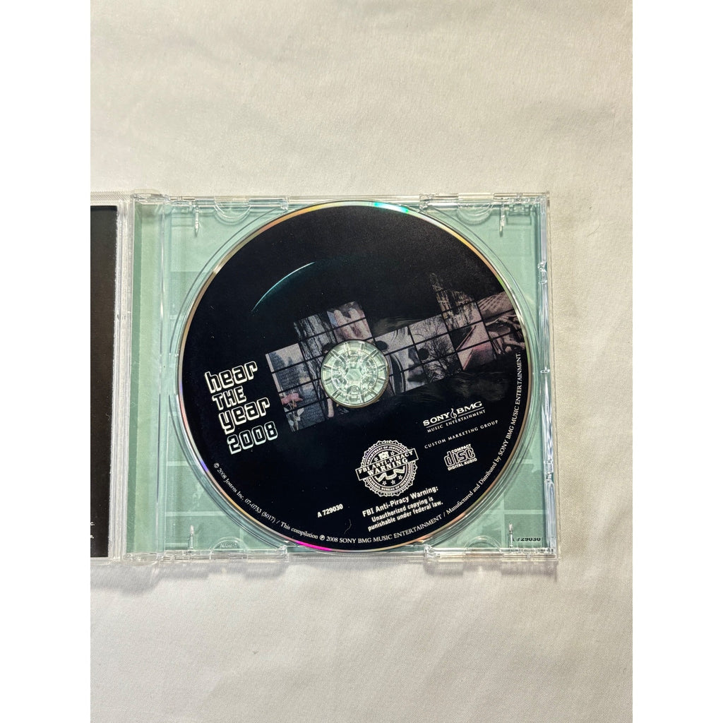 Hear The Year 2008 CD Compilation Sony BMG Matchbox Twenty Taylor Swift Pre-Owned