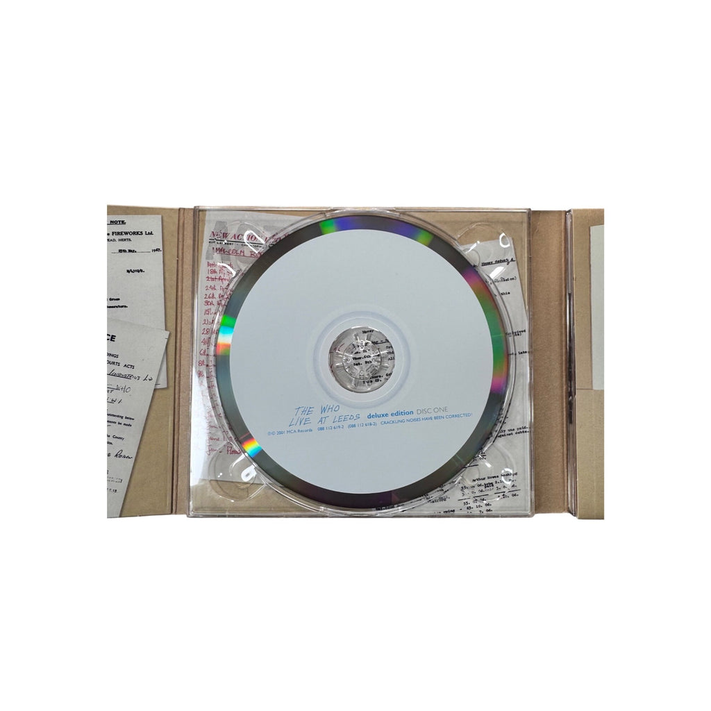 The Who Live At Leeds 1995 Deluxe Edition Box Set Album Rock Music CD