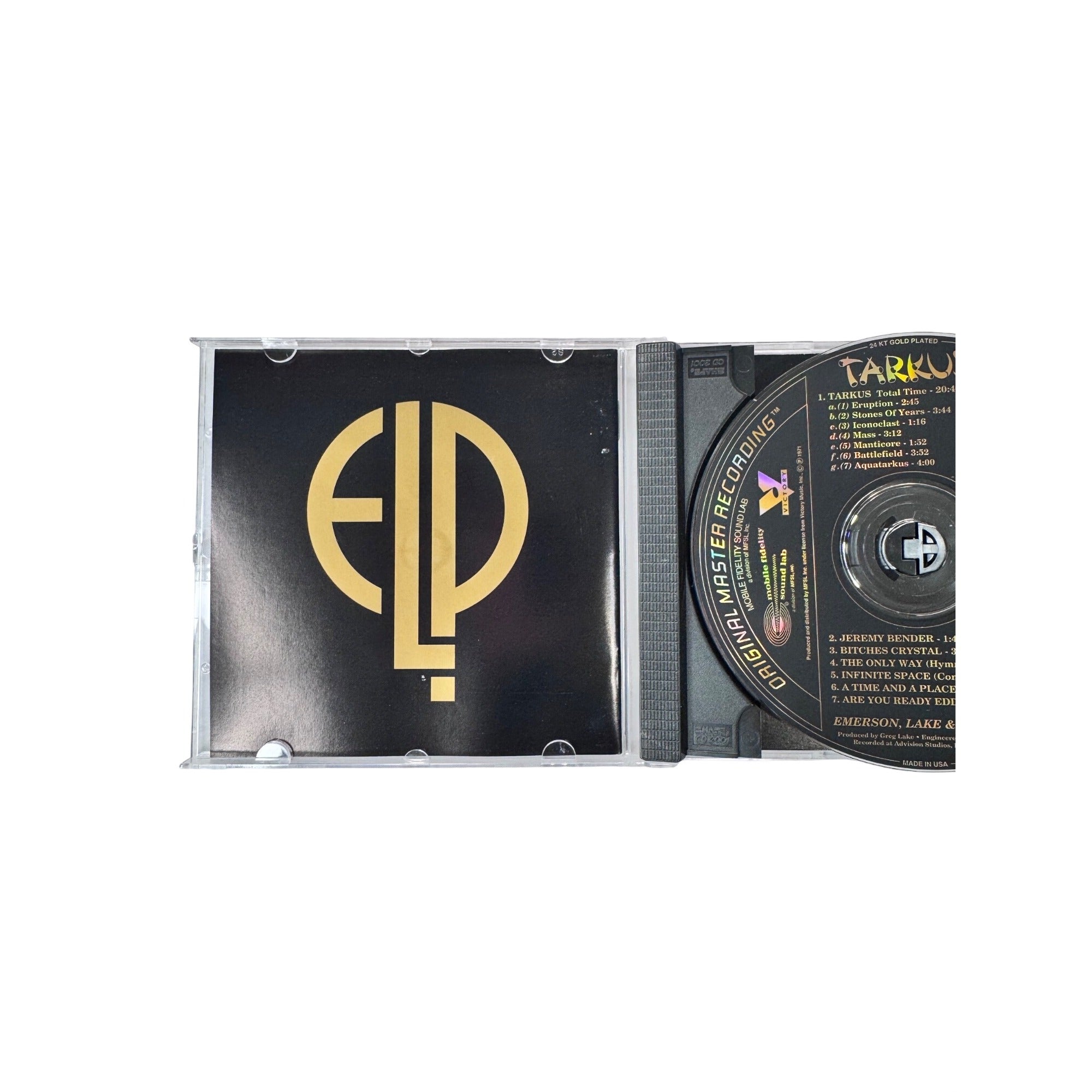 Emerson Lake Palmer Tarkus MFSL 24K Gold Ultradisc II CD